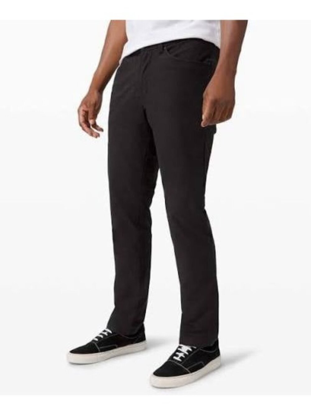Lululemon Pants Mens 38x32 ABC Classic Utilitech Stretch Golf M5ABPS Black Chino